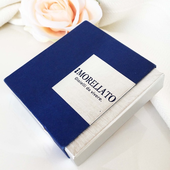 MORELLATO Stretch Stainless Steel Blue & White Sparkle Bracelet - Picture 4 of 13